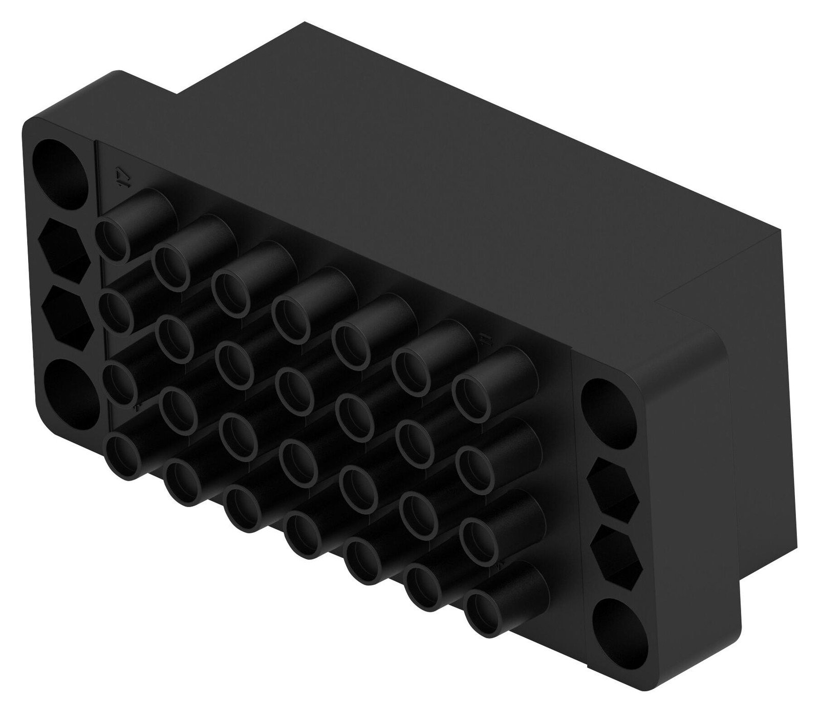 Amp - Te Connectivity 205690-2 Connector Housing, Rcpt, 28Pos, 6.35Mm