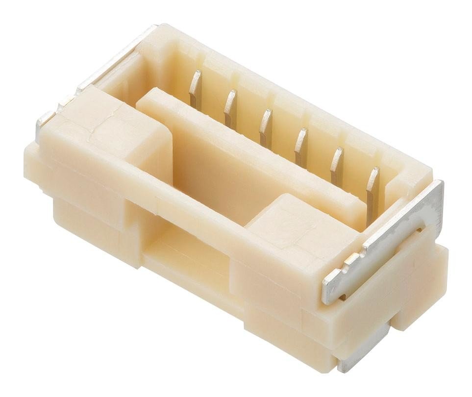 Molex 502382-0670 Connector, Rcpt, 6Pos, 1Row, 1.25Mm