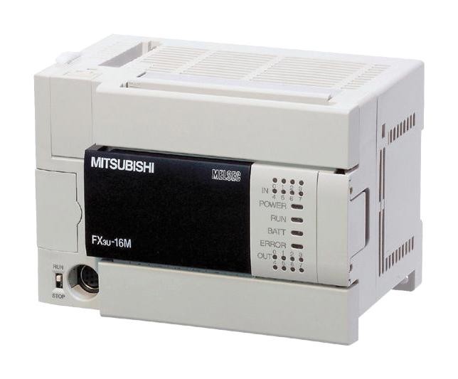 Mitsubishi Fx3U-16Mr-Es Process Controller, 8I/o, 30W, 240Vac