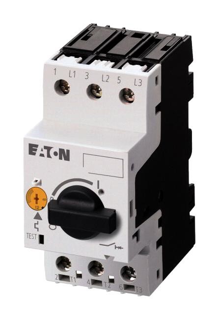 Eaton Moeller Pkzm0-2,5-T Thermal Mag Ckt Breaker, 3P, 2.5A, 690V