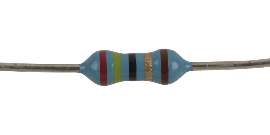 Multicomp Pro Mcmf0W4Ff240Ja50 Metal Film Resistor, 24 Ohm, 250Mw, 1%