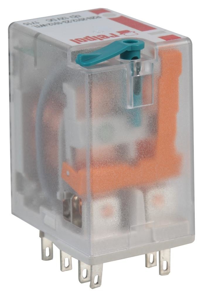 Relpol R2N-2012-23-1024-Wtl 8-Pin Industrial Relay, 12A, 2Pco, 24Vdc