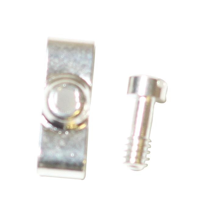 Amphenol Communications Solutions L17D20419Ex D Sub Screw Lock, Male, #4-40, 0.28In