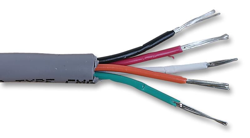 Alpha Wire 1896/6C Sl005 Cable, Ul2509, 20Awg, 6 Core, 30.5M