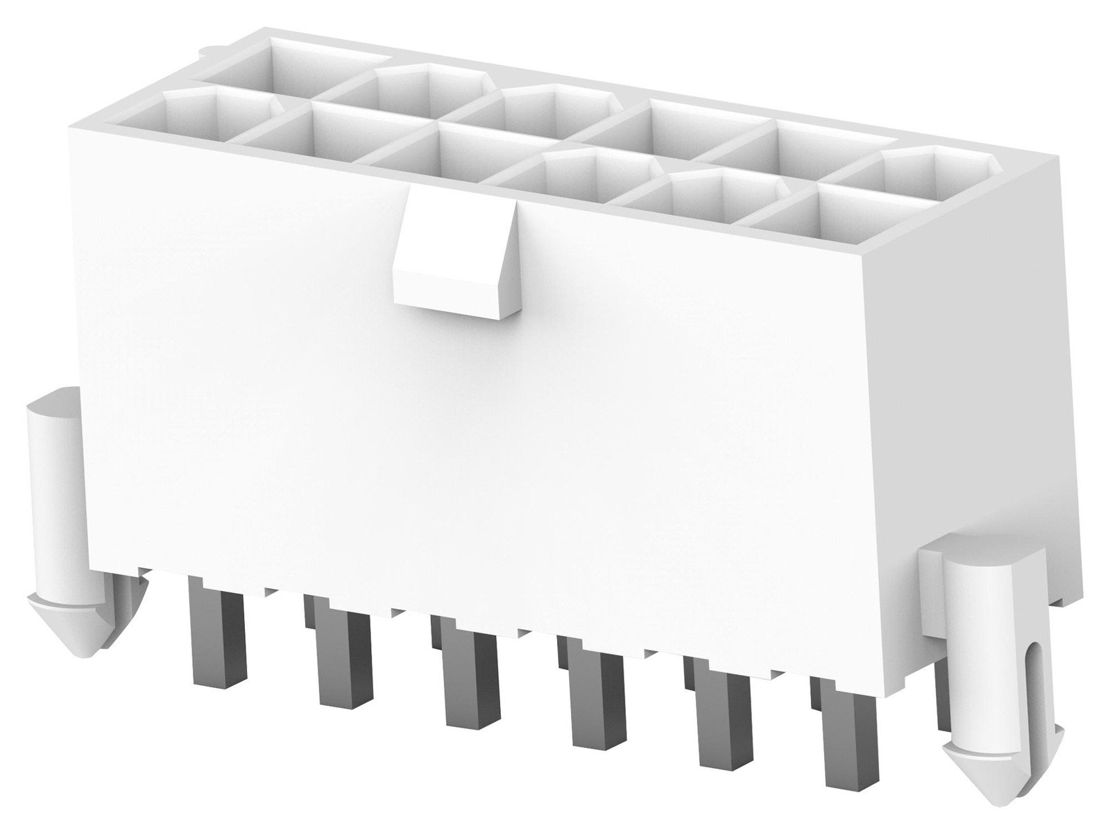 Te Connectivity 1-2825261-2 Power Conn, Plug, 12Pos, 2Row, 4.2Mm