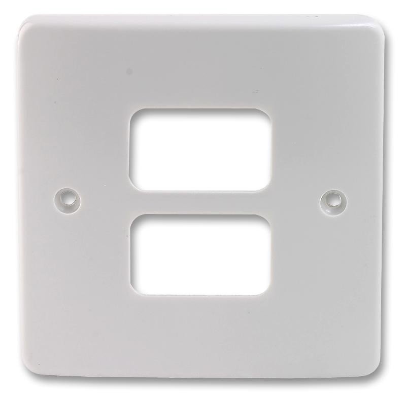 Honeywell K3632Whi Grid Plus - 1 Gang/2 Way Plate