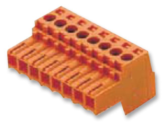 Weidmuller Bl 3.5/14 Terminal Block, Pluggable, 14Pos, 14Awg
