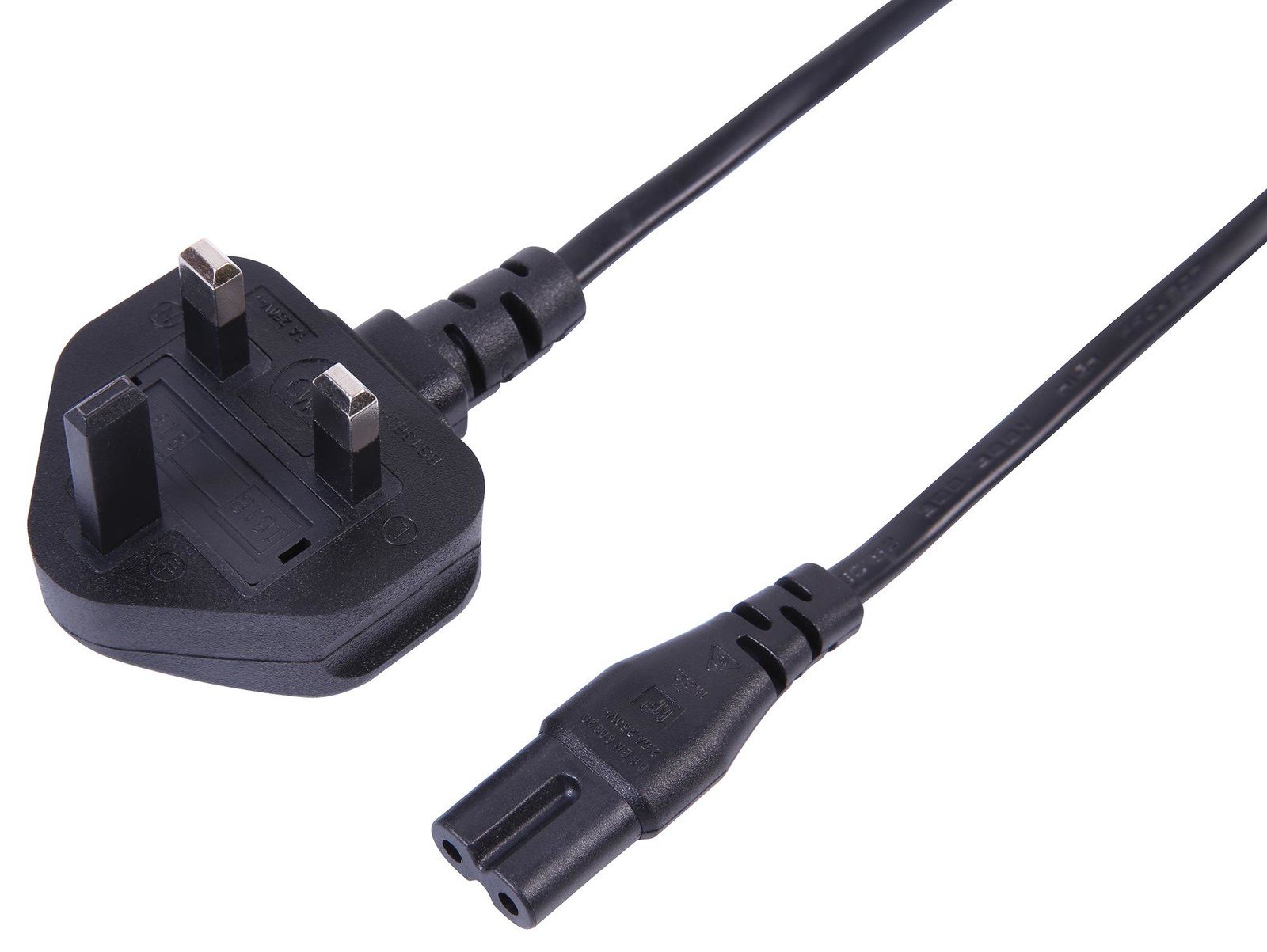 Pro Elec Pel00813 Power Cord, Uk-Iec 60320 C7, 5M, Black