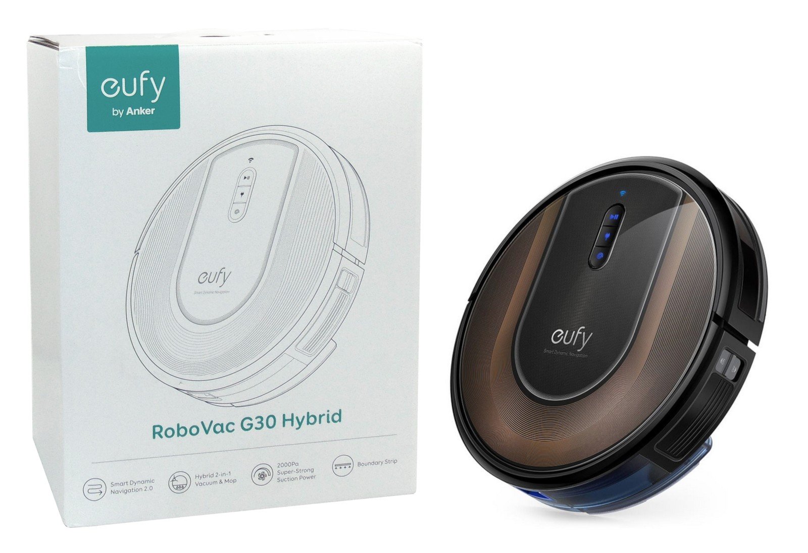 Robotický Vysavač Eufy RoboVac G30 Hybrid WiFi