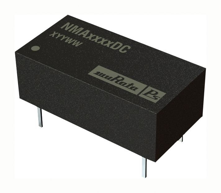 Murata Power Solutions Nma0505Dc Converter, Dc/dc, Dil, 1W, +/-5V