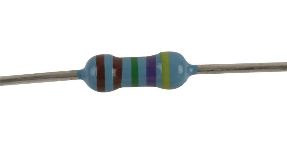 Multicomp Pro Mcmf0W4Ff4751A50 Metal Film Resistor, 4.75Kohm, 250Mw, 1%