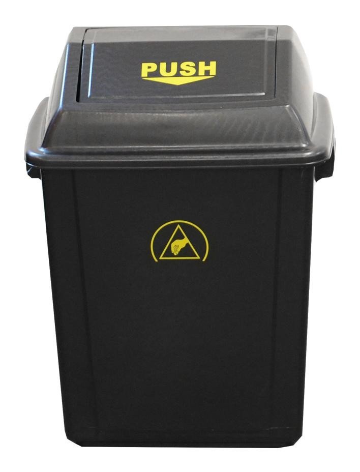 Multicomp Pro Mp004363 Esd Waste Bin, 20 Litre, With Lid