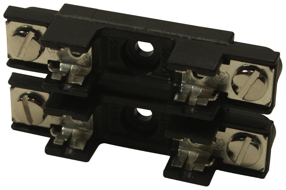 Eaton Electronics Bk/s-8301-2-R Fuse Block, 6.3 X 32Mm, Bolt In Mount