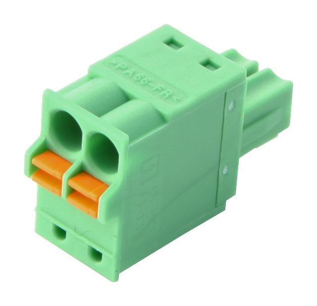 Phoenix Contact Fk-Mcp 1,5/ 2-St-3,5 Terminal Block, Pluggable, 2Pos, 16Awg