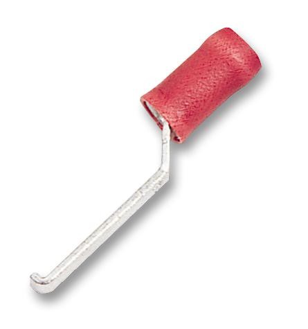 Te Connectivity 154708 Crimp Terminal, Blade, Lipped, Red