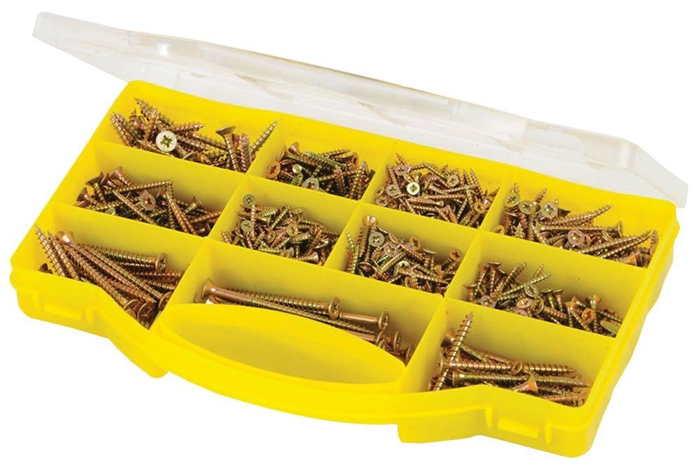 Fixman 365265 Goldstar Countersink Screws, 780Pc