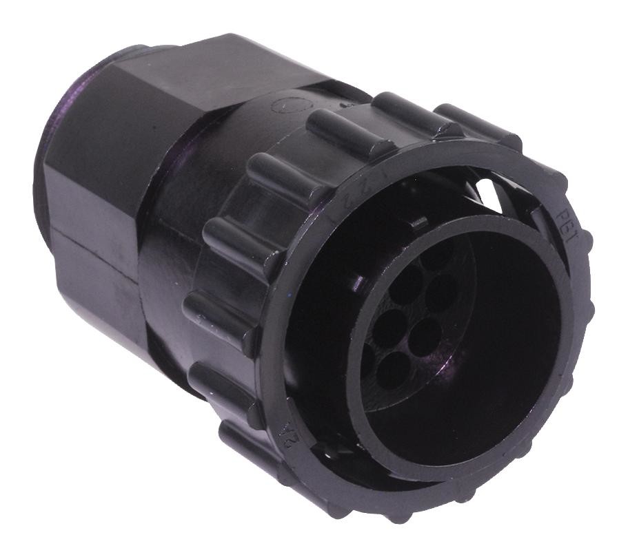 Amp - Te Connectivity 796271-1 Circular Conn, Plug, 14Pos, Cable, Blk