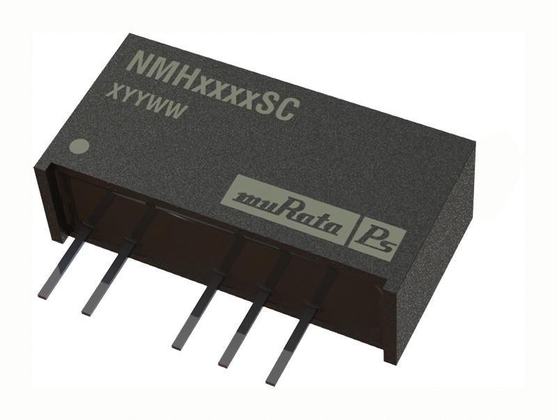 Murata Power Solutions Nmh2405Sc Converter, Dc/dc, Sil, 2W, +/-5V