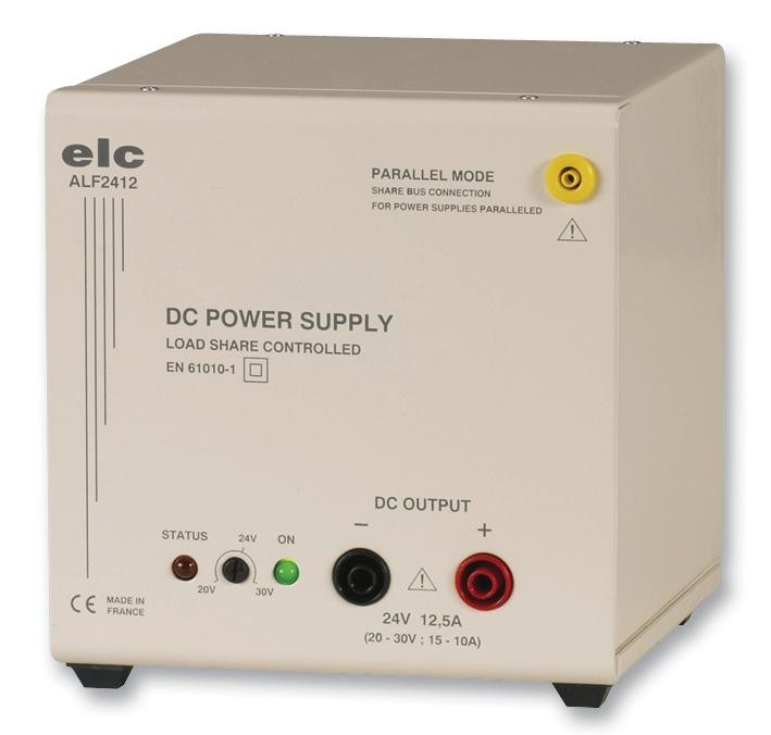 Elc Alf2412 Power Supply, 1Ch, 30V, 15A, Adjustable