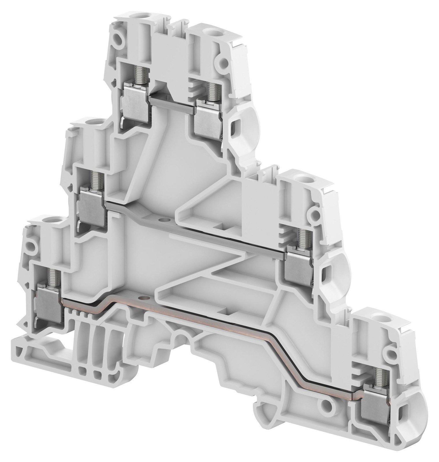 Entrelec - Te Connectivity 1Snk505212R0000 Terminal Block, Din-Rail, 6Pos, 12Awg