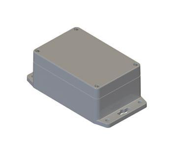 Serpac Rbf53P06G16G Enclosure, Flanged, Grey, Pc