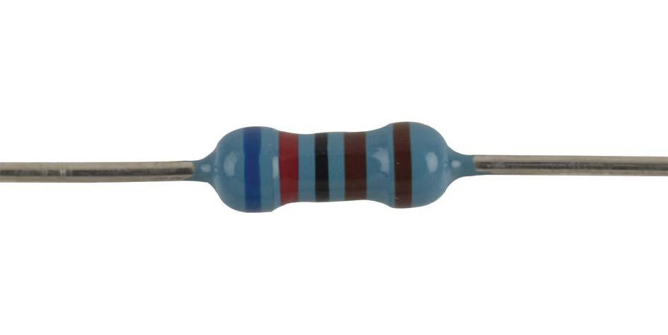 Multicomp Pro Mcmf0W4Ff6201A50 Metal Film Resistor, 6.2Kohm, 250Mw, 1%