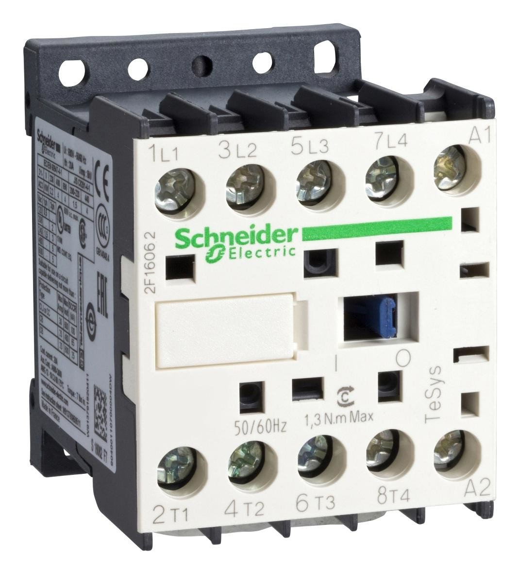 Schneider Electric Lc1K09004U7 Contactor, 4Pst-No, 240Vac, Dinrail/panl