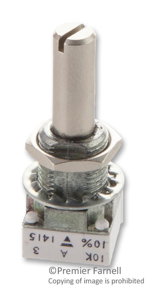 Vishay P11S1V0Flsy00103Ka Potentiometer, Linear, 10K, 1W, 10%