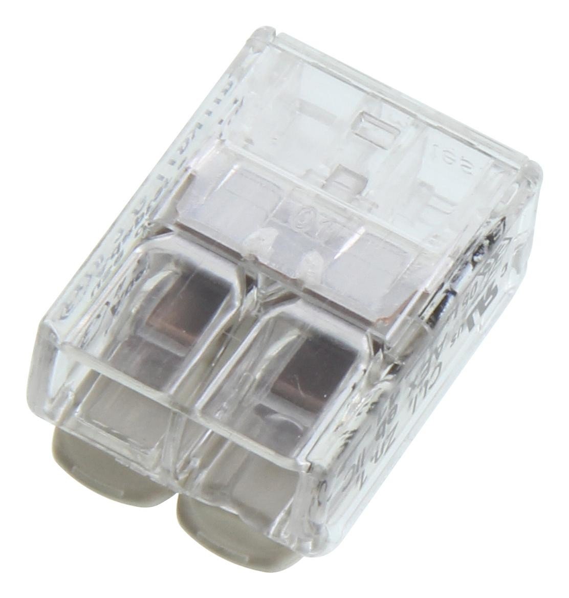 Wago 221-482. Terminal Block, Pluggable, 2Pos, 12Awg