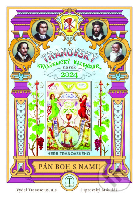 Tranovský evanjelický kalendár 2024 - Tranoscius
