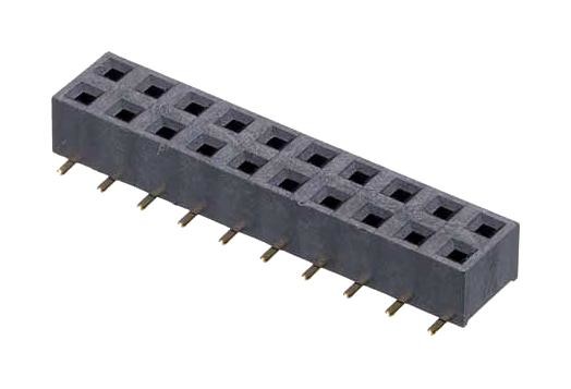 Harwin M20-7811045 Connector, Rcpt, 20Pos, 2.54Mm, 2Row