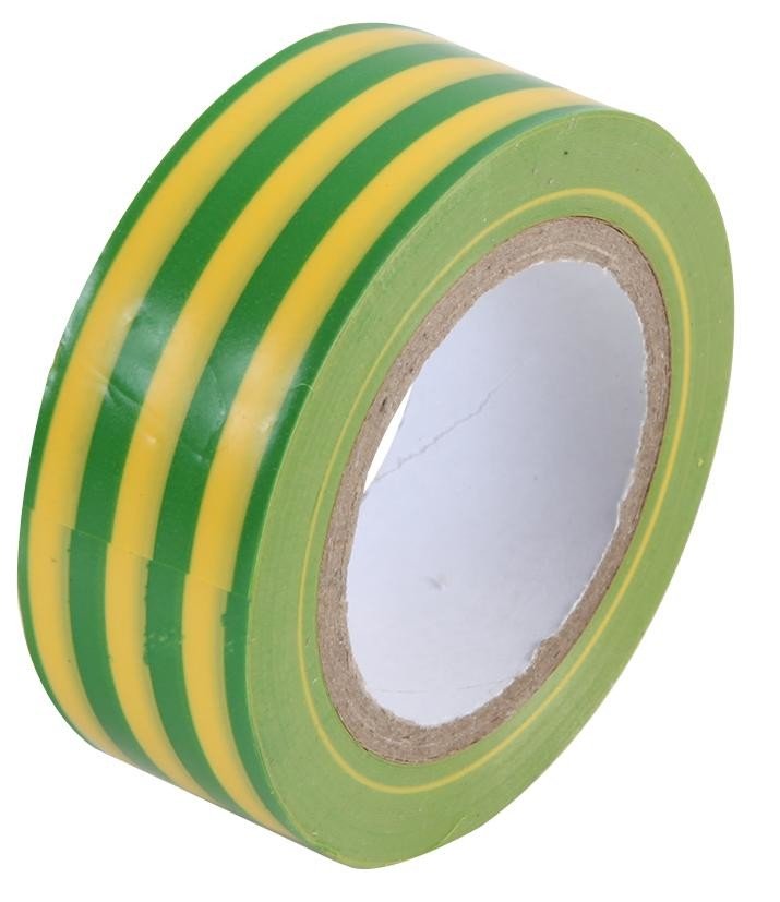 Pro Power Sh5005G/y Insulation Tape 19Mm X 8M Grn/yellow