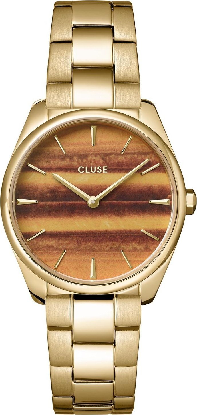 Hodinky Cluse Féroce Petite CW11218 Gold/Brown