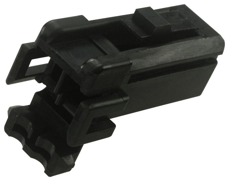 Amp - Te Connectivity 174463-2 Plug Housing, 2 Pos, Pbt, Black