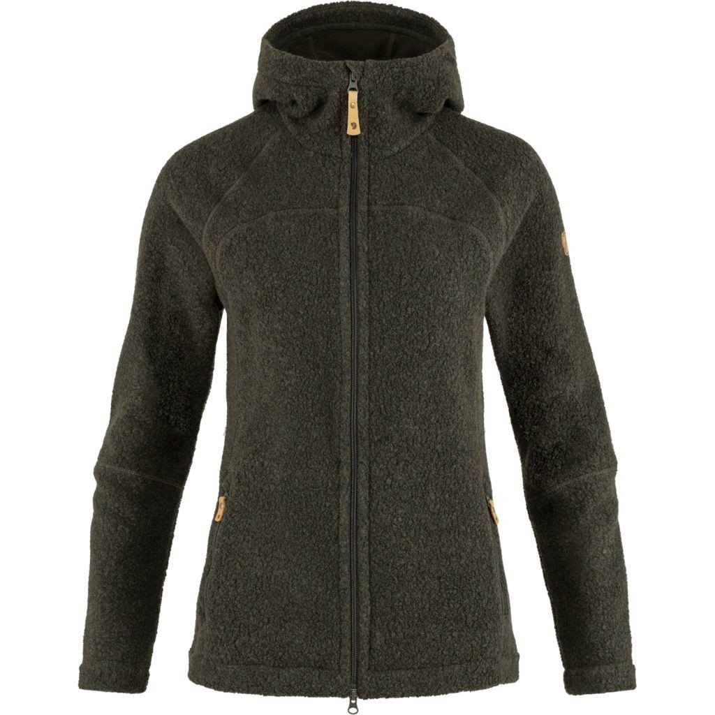 FJÄLLRÄVEN Kaitum Fleece W, Deep Forest (vzorek) velikost: S