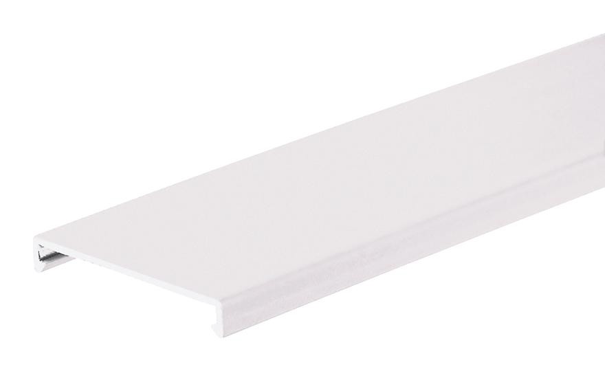 Panduit C2Wh6 Duct Cover, 1.82M X 57.2Mm, Pvc, White