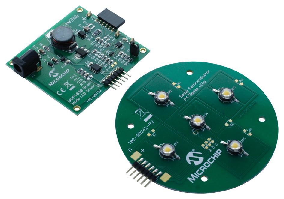 Microchip Mcp1630Dm-Led2 Mcp1630, Led Driver, Demo Board