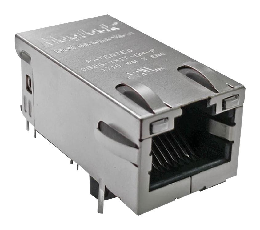 Bel Magnetic Solutions A829-1A1T-91B Rj45 Connector, Jack, 8P8C, 1Port, Th