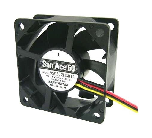 Sanyo Denki 9S0612M401 Dc Axial Fan, 14.1Cu.ft/min, Ball, 60Mm