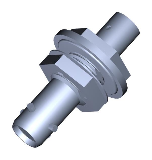 Raychem - Te Connectivity Dk-621-0440-4P Rf Coax Conn, Triaxial, Bulkhead Jack