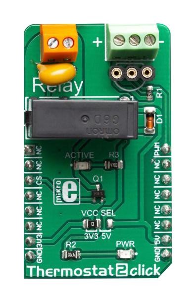 Mikroelektronika Mikroe-3415 Thermostat 2 Click Board