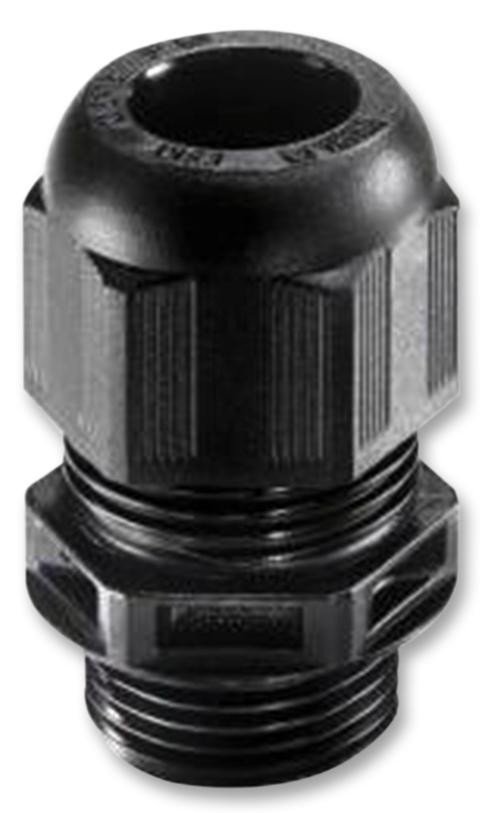 Wiska 10066120 M12 Black Cable Gland 3-7Mm Clamping