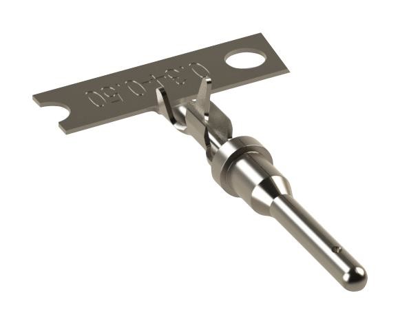 Amphenol Sine/tuchel At60-16-0822 Contact, Pin, Crimp, 22-20Awg