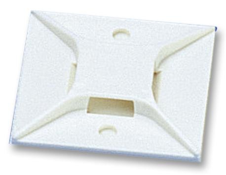 Panduit Abm3H-A-L Mount, Adhesive, Nylon, Pk50