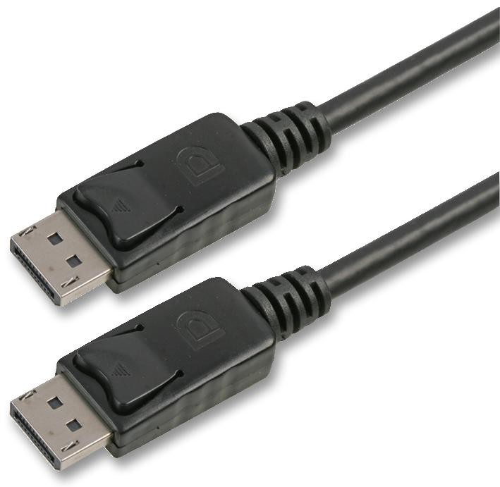 Pro Signal Psg03556 Displayport Lead, 0.5M, Black