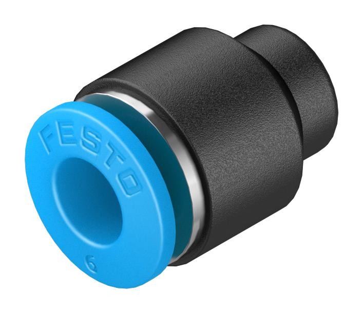 Festo Qsc-6 Push-In Cap, 6Mm, 13Mm, 6Bar