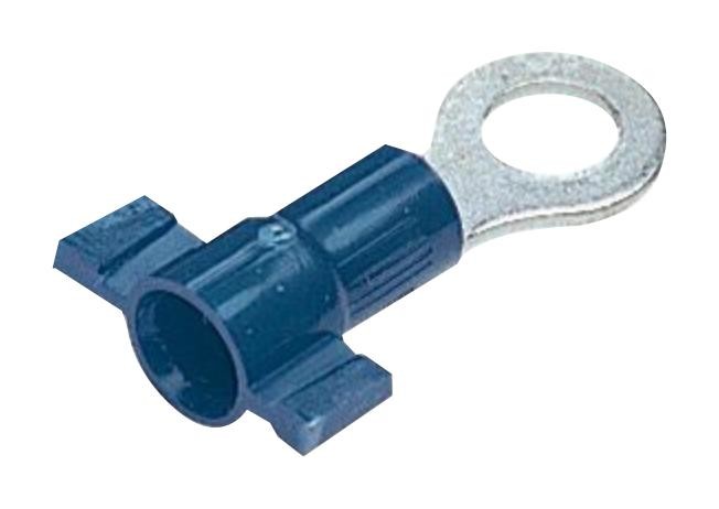 Panduit Pv14-10Rb-3K Ring Terminal, Vinyl Insulated, 16 - 14 Awg, #10 Stud Size, Funnel Entry 07Ah2276