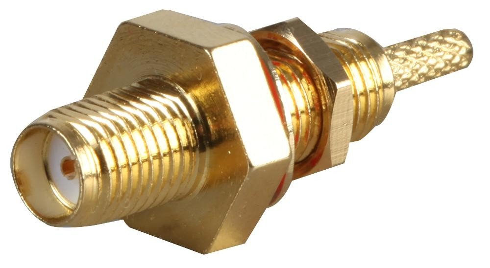 Rf Solutions Con-Smaf-Rg174Ip Sma Female Crimp Connector, Waterproof