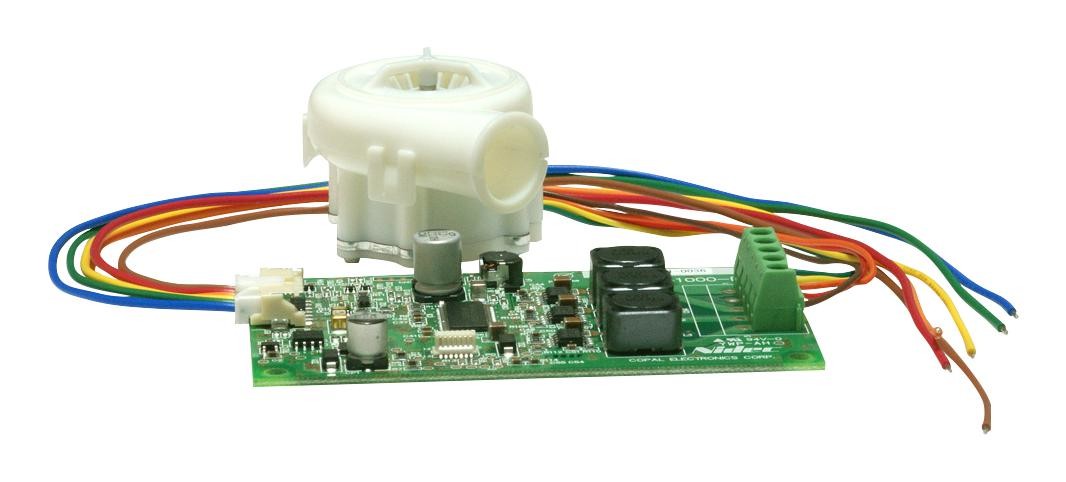 Nidec Components Tf029B-1000-P Micro Blower Kit, 100 L/ Min, 27V