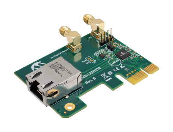 Microchip Evb-Lan7430 Eval Board, Pcie 3.1 To Ethernet Bridge